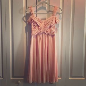 Short Mesh Dress with Split Sleeves